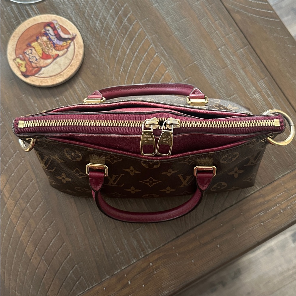 Louis Vuitton monogram Pallas BB Raisin/Plum bag only - Picture 5 of 17